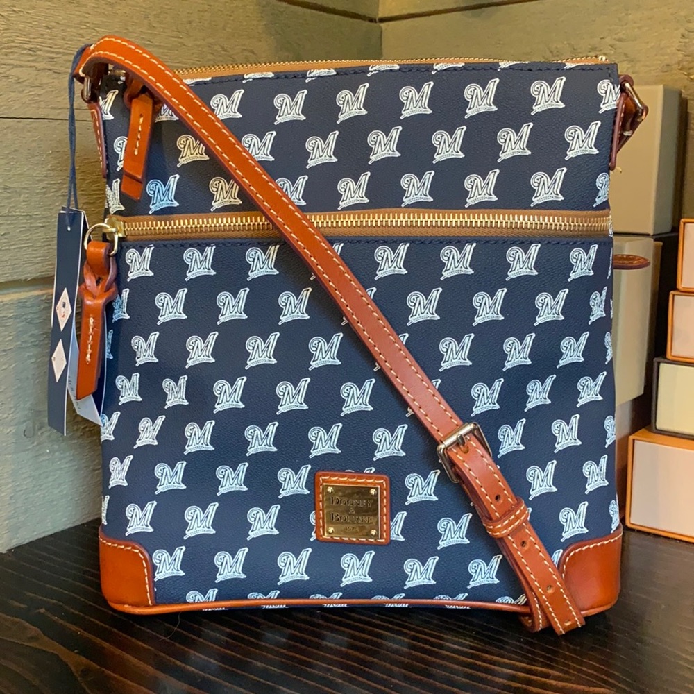NWT Dooney & Bourke Milwaukee Brewers Crossbody